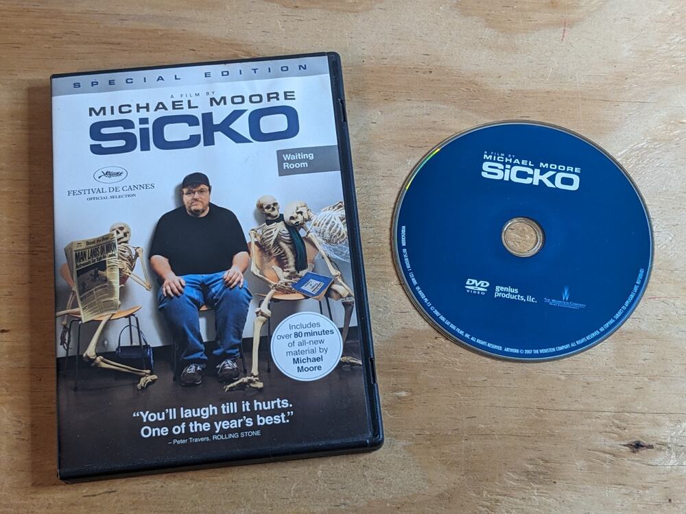 Sicko DVD Special Edition All New Material By Michael Moore + Special Features